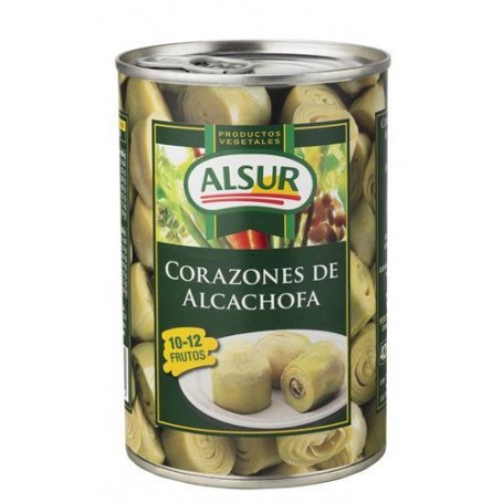 Alsur Alcachofa Corazon Lata 1/2kg. 10-12