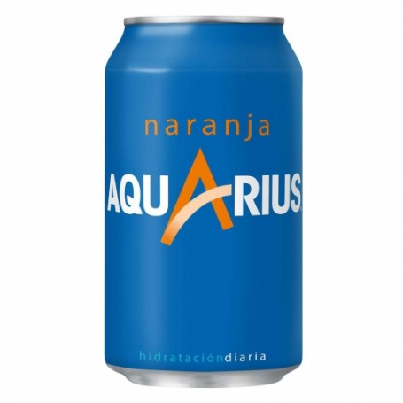Aquarius Naranja Lata 33cl.