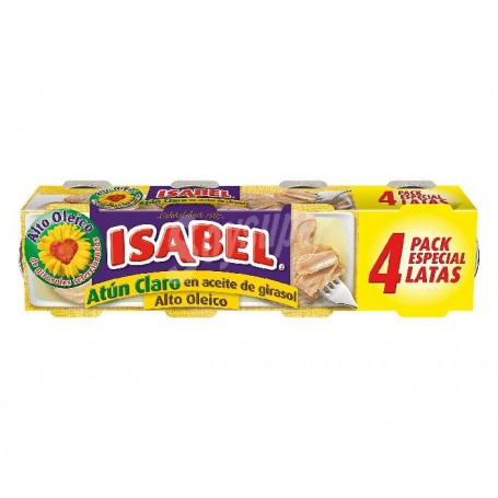 Isabel Atun Aceite Girasol Pack4u.