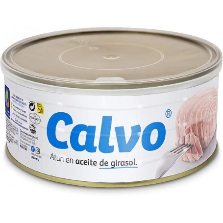 Calvo Atun Ac.girasol Lata 900g.