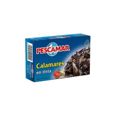 Pescamar Calamares En Su Tinta 111g.