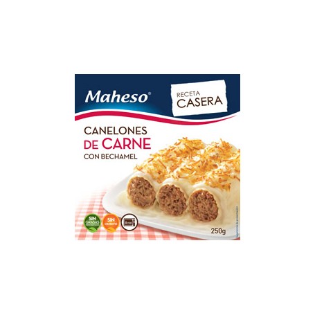 Canelones Casero Carne Maheso 250g.