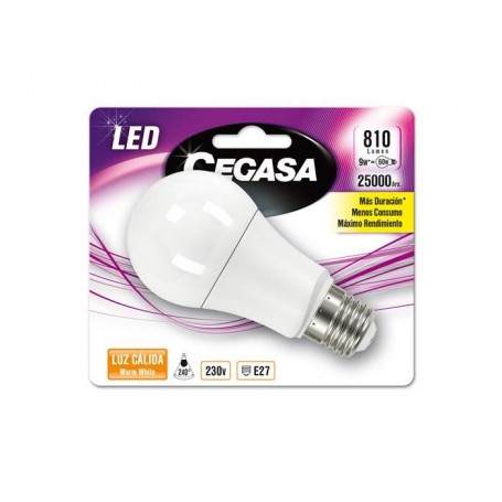 Cegasa Led Estandare 27 8w Calida