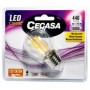 Cegasa Led Filamento Esfer E27 4w Calida