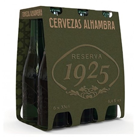 Cerveza Alhambra 1925 Pack 6x33cl.