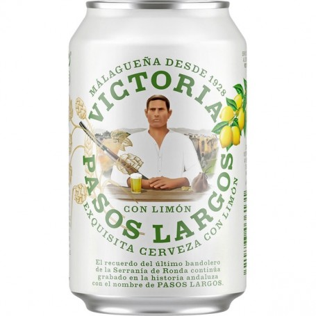 Victoria Cerveza Con Limon Lata 33cl.