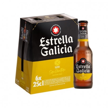 Estrella Galicia Sin Gluten 6x25