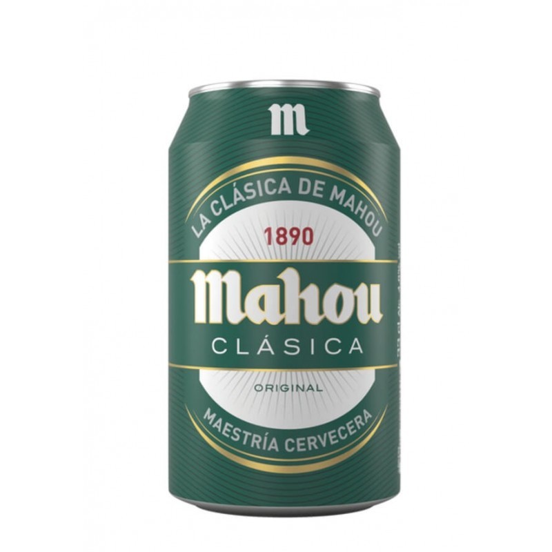 Cerveza Mahou Clasica Lata 33cl