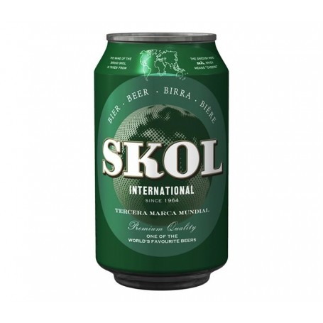 Cerveza Skol Lata 33cc.