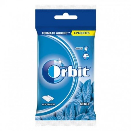 Chicle Orbit Menta Pack4