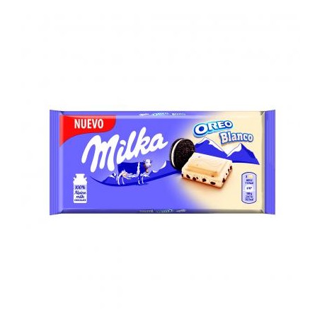 Milka Choco Blanco Oreo 100g.