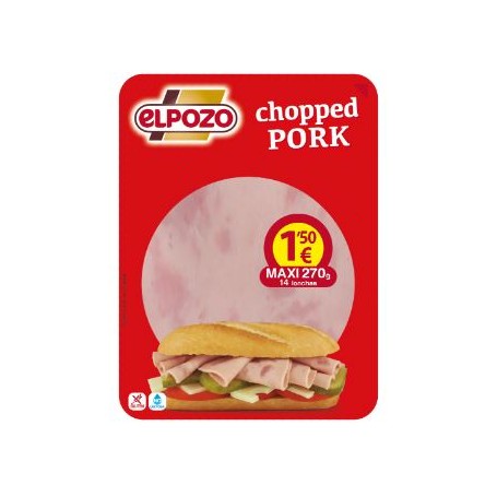 El Pozo Chopped Pork 225g.