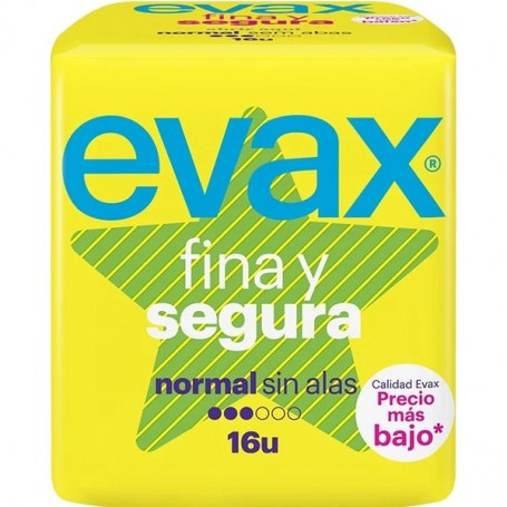 Evax  Compresa Fina Segura 16und.