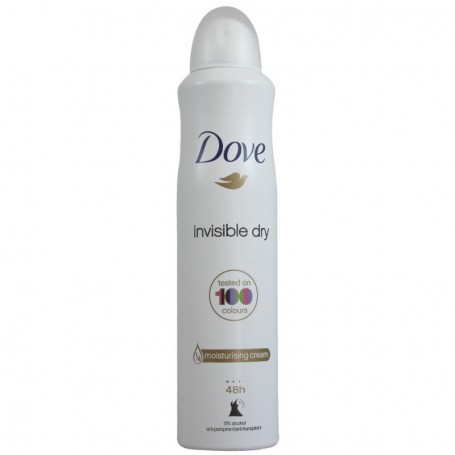 Dove Desodorante Spray Invisible 250ml.