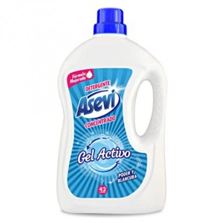 Asevi Detergente Liquido Gel Activo 40 Dosis