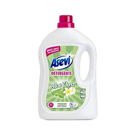 Asevi Detergente Liquido Aloe Vera 40 Dosis