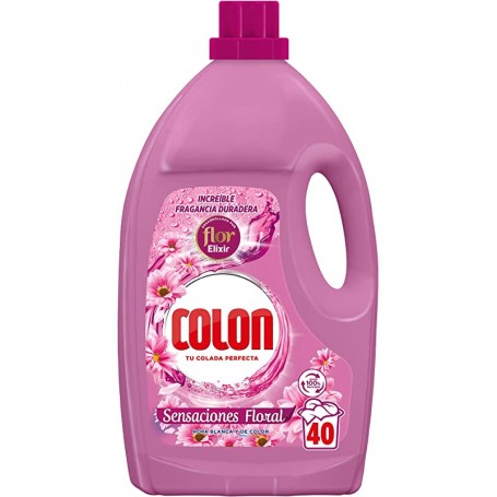 Colon Detergente Liquido Floral 40 Dosis