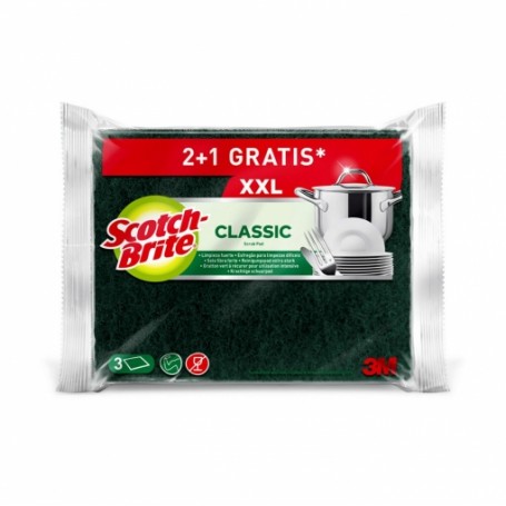 Estropajo Scotch Brite Xxl 2+1