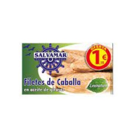 Salvamar Filete Caballa 85g.