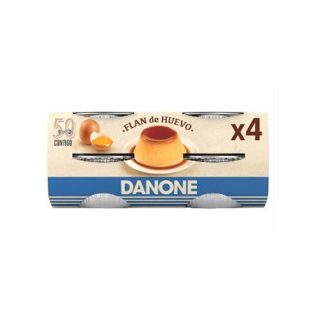 Danone Flan De Huevo X4