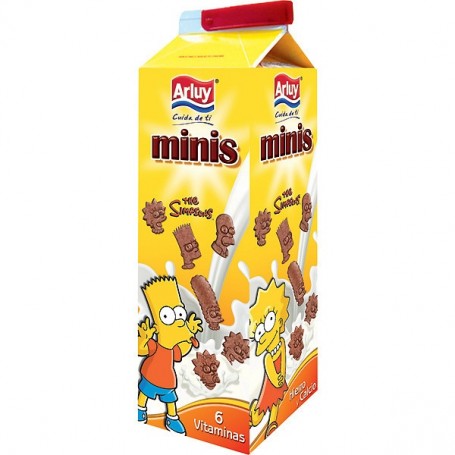 Galleta Minis Simpsons Choco 275g.