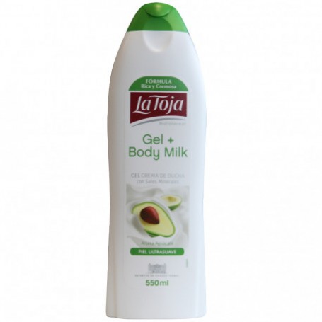 La Toja Gel Baño Con Body Milk.550ml.