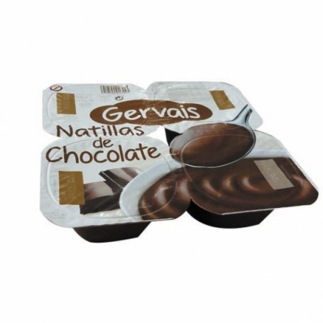 Gervais Natillas Chocolate X4