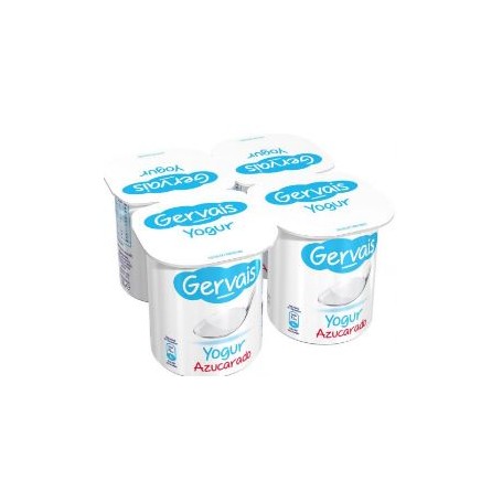 Gervais Yogur Natural Azucarado X4