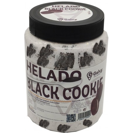 Helado Black Cookie 1l. Montalban