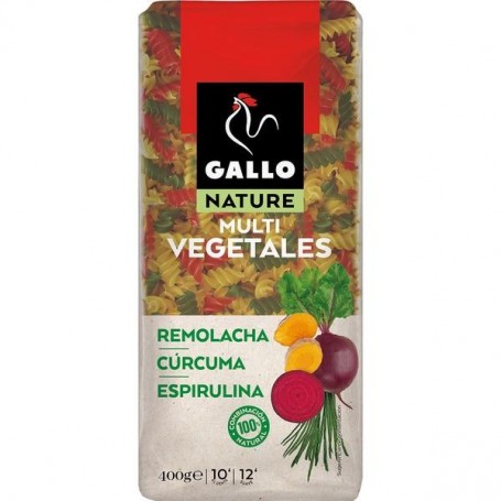 Gallo Helices Multi Vegetales 400g.