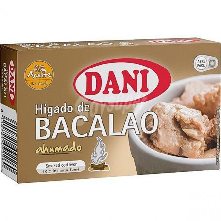 Dani Higado Bacalao Ahumado 120g.