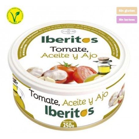 Iberitos Aceite Ajo Y Tomate 250g.