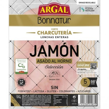 Argal Jamon Cocido Asado 125g.