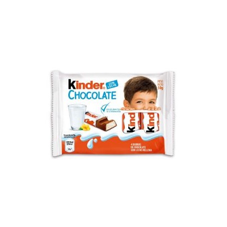Kinder Chocolate X4 Barritas
