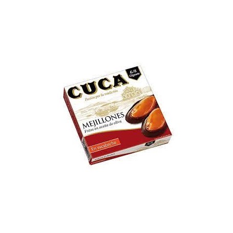 Cuca Mejillon Escabeche 120ml.