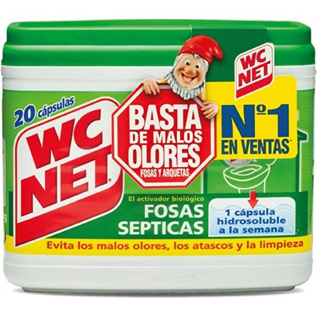 Limpiador Fosa Septicas Wc Net X20