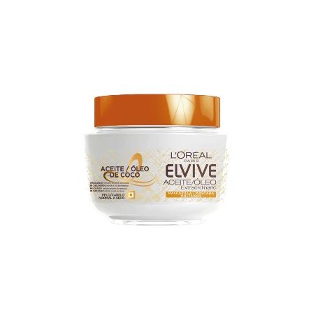 Mascarilla Elvive Aceite Coco 300ml.