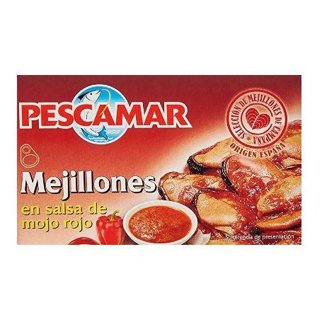 Pescamar Mejillon Mojo Rojo 120ml.