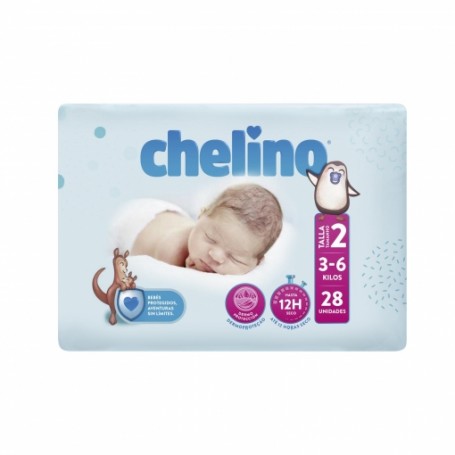 Pañal Chelino T2 3-6kg. 28u.