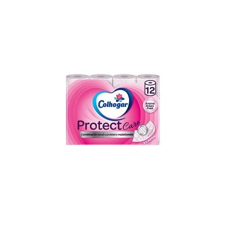 Papel Higienico Colhogar Rosa X12 Protect