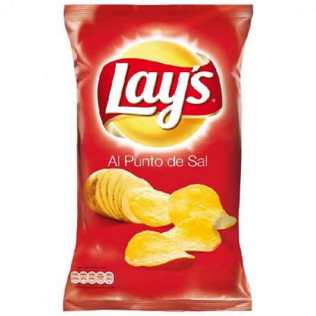 Lays Patatas Punto Sal 235g.