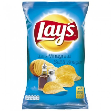 Lays Patatas Sal/vinagreta 125g.