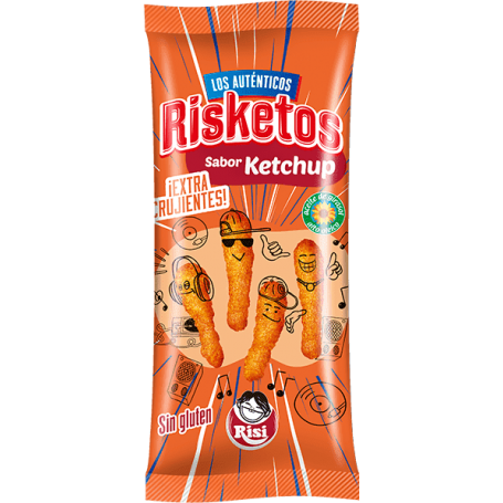 Risketos Ketchup 120g. Risi