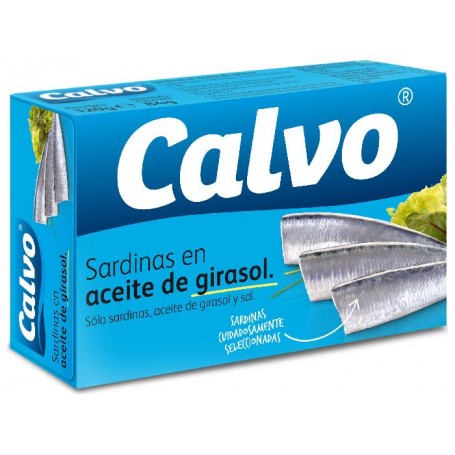 Calvo Sardinas Aceite Girasol 200g