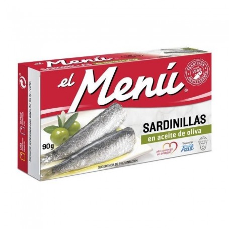 El Menu Sardinillas A/girasol 90gr.