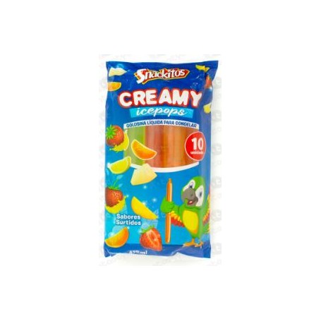 Snackitos Creamy Icepops X10und.