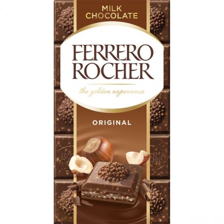 Ferrero Rocher Tableta Original 90g.