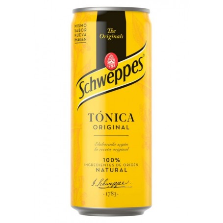 Schweppes Tonica Lata 33cl.
