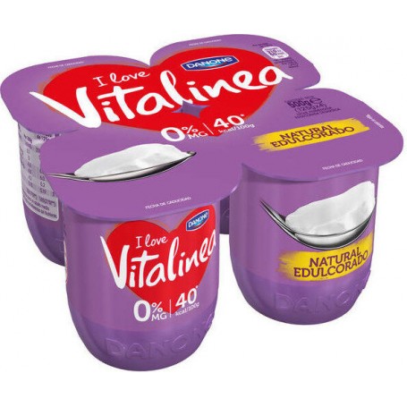 Vitalinea Nat. Edulcorado Danone X4