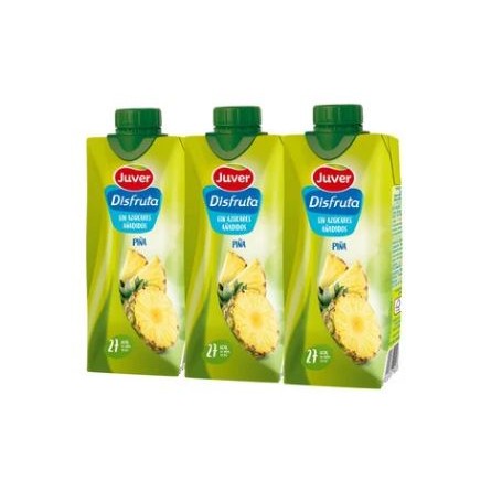 Juver De Piña Disfruta S/a 3x330ml.